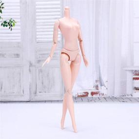 img 1 attached to Exceart 3pcs Female Doll Body: 12 Joint Moveable Body for DIY Girls' 26cm Figure (Style A)