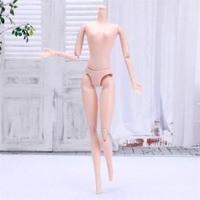 img 2 attached to Exceart 3pcs Female Doll Body: 12 Joint Moveable Body for DIY Girls' 26cm Figure (Style A)