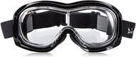 🚴 padded riding goggles by pacific coast airfoil - ideal for over glasses logo