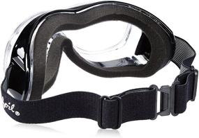 img 1 attached to 🚴 Padded Riding Goggles by Pacific Coast Airfoil - Ideal for Over Glasses