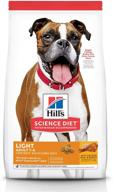 🐕 hill's science diet adult light dog food for healthy weight & weight management - 15 lb. bag logo