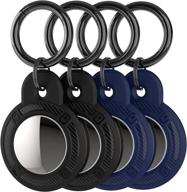 compatible sbamdon anti scratch keychain 2navy 4pack logo