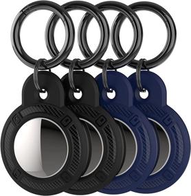 img 4 attached to Compatible Sbamdon Anti Scratch Keychain 2Navy 4Pack