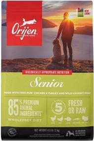 img 4 attached to 🐶 ORIJEN Senior Dry Dog Food: Grain-Free, High Protein, Fresh and Raw Animal Ingredients for Optimal Aging