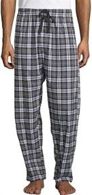 img 1 attached to Hanes Sleep Stretch Woven Pajama Men's Clothing and Sleep & Lounge