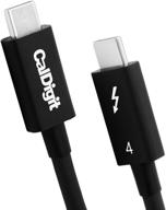 high-speed intel certified caldigit thunderbolt cable - optimum data transfer and exceptional performance logo