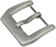 💎 rechere stainless buckle brushed silver: stylish and functional brush accessory logo