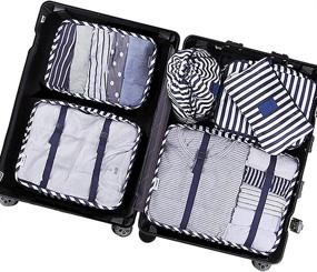 img 3 attached to Mossio Pattern Packing Foldable Organizer Travel Accessories