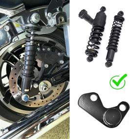 img 3 attached to 2018 Street Glide FLHX Lowering Kit: Perfect Fit for Touring Models - Rear Shocks for Road Glide, Ultra Limited, SGS, Electra Glide, & Road King Special (02-21)