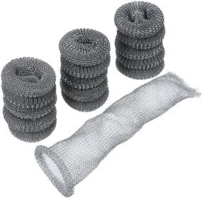 img 3 attached to Efficient Lint Traps and Nylon Cable Ties Combo for Washing Machines - 40 Pack Hotop
