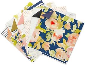 img 1 attached to 🌺 Floral Market Cardstock Paper Collection by Teresa Collins: 12"x12" Assorted Scrapbook Supplies - Pack of 12