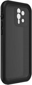 img 1 attached to 📱 LifeProof FRE Series Waterproof Case for iPhone 12 Pro - Black: Ultimate Protection and Style (77-65909)