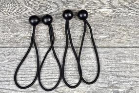 img 1 attached to 🔌 SE 6" Black Bungee Stretch Cords with Balls (100 Count) - BC6B-100: Durable and Versatile Elastic Straps for Various Applications