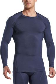 img 1 attached to ATHLIO Thermal Wintergear Compression Baselayer Outdoor Recreation