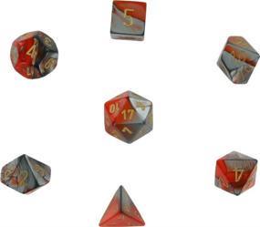 img 1 attached to Polyhedral 7 Die Gemini Dice Set Sports & Fitness and Leisure Sports & Game Room