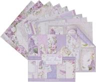 📦 sbbl21 stamperia double-sided paper pad 12x12 10/pkg-lilac: discover 10 unique designs for crafts logo