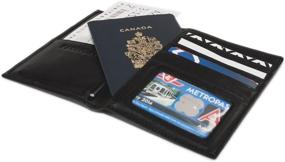 img 1 attached to MyBitti Passport Wallet Executive Boarding Travel Accessories