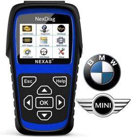 img 4 attached to 🚗 Upgrade Version of BMW MINI ND601 OBD2 Scanner Diagnostic Tool - Full-System Code Reader for Engine, Transmission, ABS, SAS, SRS, EPB, DPF, Battery Register & Oil Reset - Compatible with All BMW Models After 1996