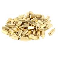 🛠️ shop the uxcell a14040700ux0339 pc pcb motherboard brass standoff hexagonal spacer m3 9+4mm (pack of 50) for the perfect fit logo