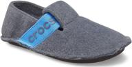 💙 классические тапочки crocs cerulean: идеальная детская обувь для мальчиков для удобных тапочек логотип