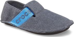 img 4 attached to 💙 Классические тапочки Crocs Cerulean: Идеальная детская обувь для мальчиков для удобных тапочек