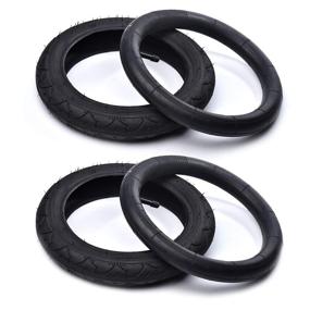 img 2 attached to 🚴 Premium Quality 12.5'' Replacement Tire and Tube Set for Popular Kid Bikes like RoyalBaby, Schwinn, Dynacraft Magna and Titan - BPA/Latex Free Butyl Rubber