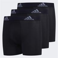 adidas performance boxer briefs for boys - 3-pack logo