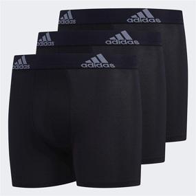 img 4 attached to adidas Performance Boxer Briefs for Boys - 3-Pack