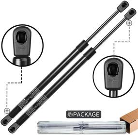 img 4 attached to 🚙 Jeep Liberty 2009-2012 Tailgate Lift Supports Shock Struts Springs - A-Premium 2-PC Set