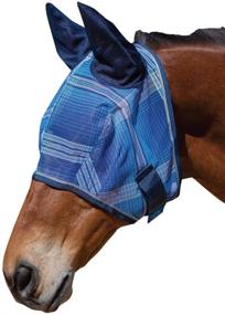 img 4 attached to 🐴 Enhanced Horse Face Protection: Kensington Signature Fly Mask with Soft Mesh Ears - Optimal Visibility & Superior Defense