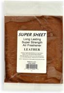 jenray super sheet freshener leather logo