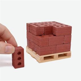 img 1 attached to Mini Materials Red Bricks: Building Your Dreams on a Small Scale