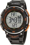 ⌚ armitron sport men's 40/8254: reliable digital chronograph resin strap watch логотип