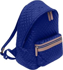 img 3 attached to Archer Brighton Lightweight Quilted Backpack