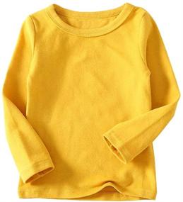 img 2 attached to Cozy Winter Base Layer Set for Toddler Boys and Girls, Long Sleeve T-Shirt with Leggings, 12Months-8Years