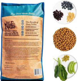 img 1 attached to Wild Earth High-Protein Formula Dry Dog Food: Filler-Free, Veterinarian-Developed Vegan Pet Food for All Breeds