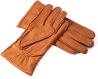 🧤 yiseven cashmere deerskin classic motorbike logo