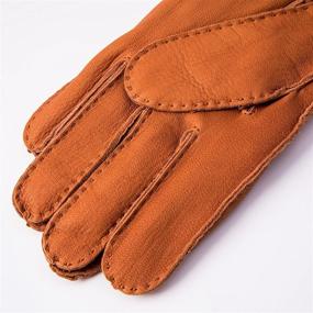 img 1 attached to 🧤 YISEVEN Cashmere Deerskin Classic Motorbike