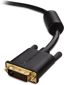 img 2 attached to 🔌Кабель Cable Matters DVI на DVI длиной 10 футов с ферритами - Кабель Dual Link DVI D