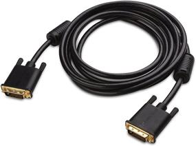 img 3 attached to 🔌Кабель Cable Matters DVI на DVI длиной 10 футов с ферритами - Кабель Dual Link DVI D