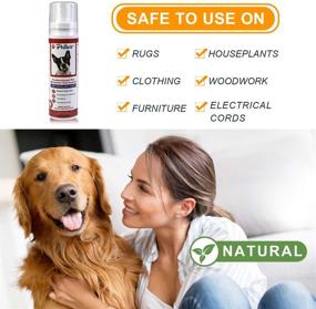 img 3 attached to 🐶 Deter Dogs' Destructive Chewing Habits with No Chew Spray: Safe, Effective, Alcohol-Free Solution for Furniture, Shoes, Clothing & More