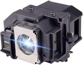 img 1 attached to 🔦 High Quality Stanlamp Replacement Projector Lamp for Epson ELP LP54 with Housing