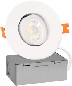 img 4 attached to JULLISON Recessed Downlight Junction: Industrial Electrical Solution with Directional Capability