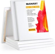 miahart stretched acrylic painting 30x35cm logo