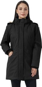 img 2 attached to WenVen Womens Mid Length Winter Jacket