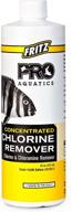 💧 fritz aquatics pro concentrated chlorine & chloramines remover: efficient water purification solution logo