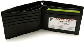 img 4 attached to 💼 Leather RFID Trucker Billfold Wallet - Men's Wallets, Card Cases & Money Organizers