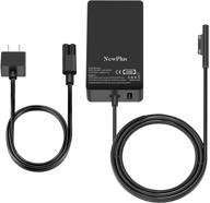 💻 newplus surface pro charger 44w 15v 2.58a - compatible for microsoft surface pro and more with bonus usb port logo