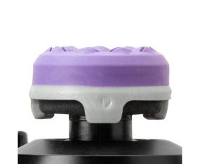 img 1 attached to Enhance Your Xbox One Gaming Experience with KontrolFreek GamerPack Galaxy: Performance Thumbsticks for Improved Control – High-Rise and Mid-Rise Options in Purple/Green