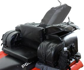 img 2 attached to ATV TEK Arch Series Oversized Rear Rack Utility Pack: Просторная амортизированная грузовая сумка для квадроцикла в черном цвете.